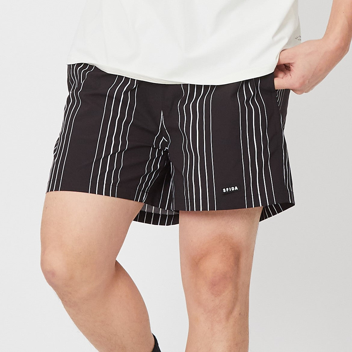 激レア！private brand by s.f.sのメッシュバギーショーツ 黒 激レア
