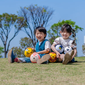 【幼児用ボール】FOOTBALL ZOO AIRLESS  ライオン　SB-25ZA01