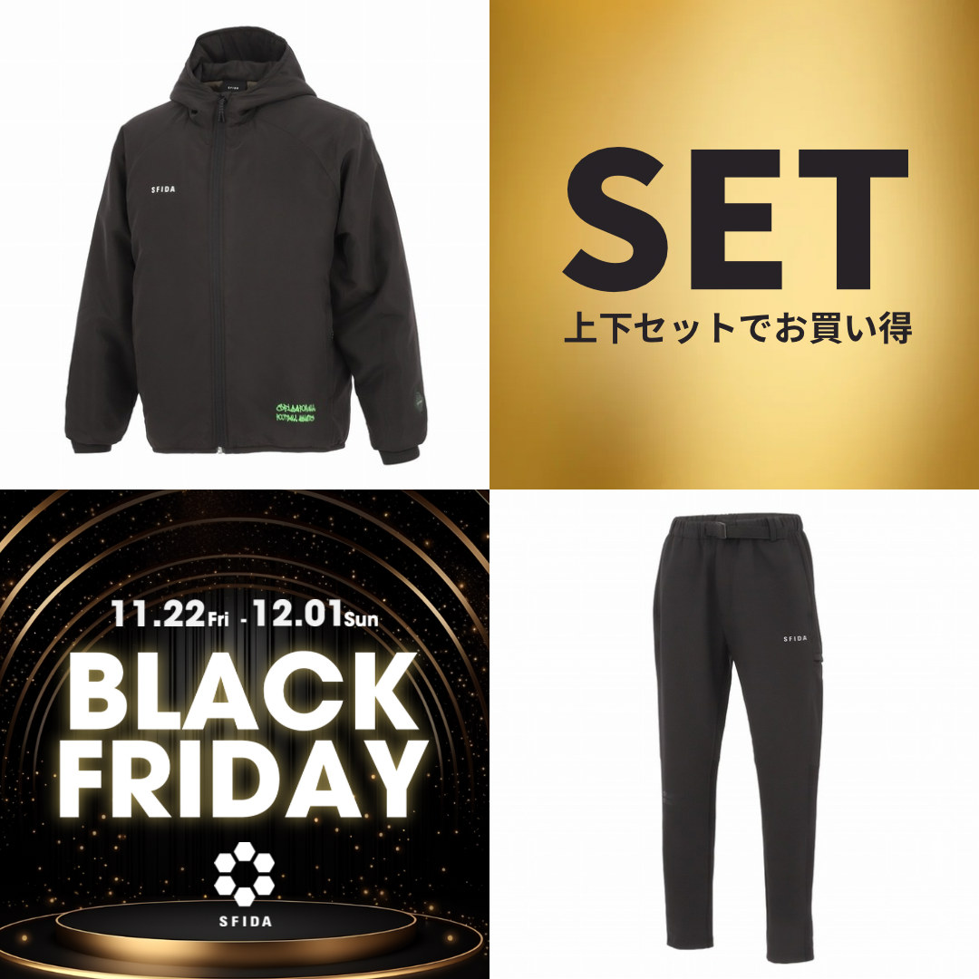 【上下セット｜BLACK FRIDAY 2000円OFF】AS COMFORT ライトパデッドジャケット　WVNボトムスセット