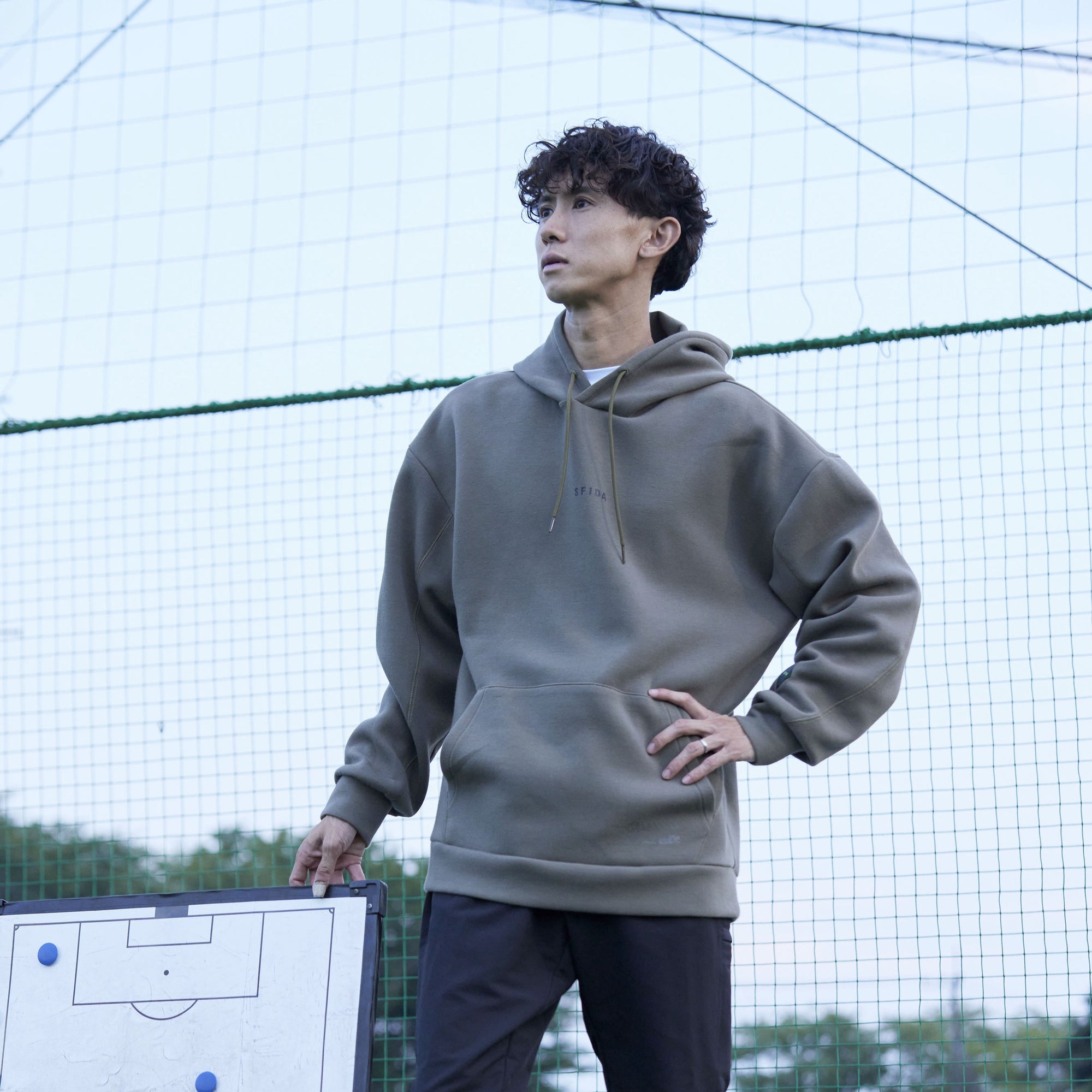OUTLET】WINTER WARM T/C スウェットフーディ SA-24512 - sfida