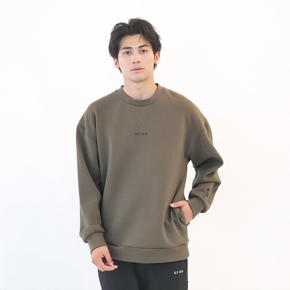 WINTER WARM T/C スウェットクルー