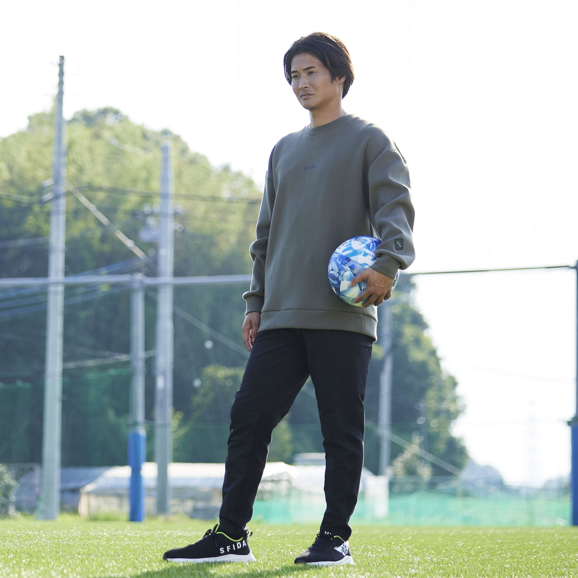 スフィーダ WINTER WARM T/C スウェットクルー WINTER WARM T/C スウェットクルー SA-24513 - sfida Online Store