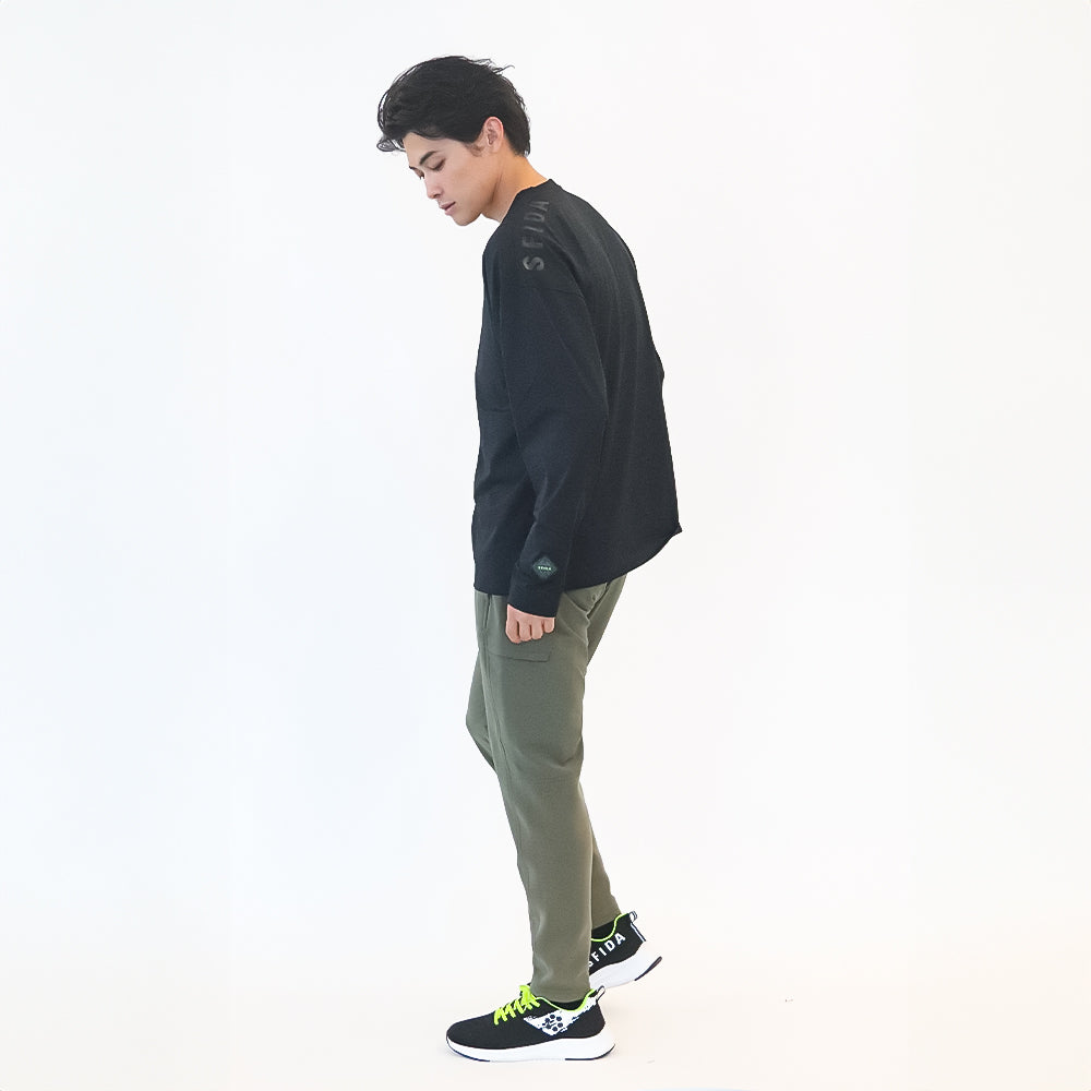 SMART DRY ソリッド長袖Tシャツ