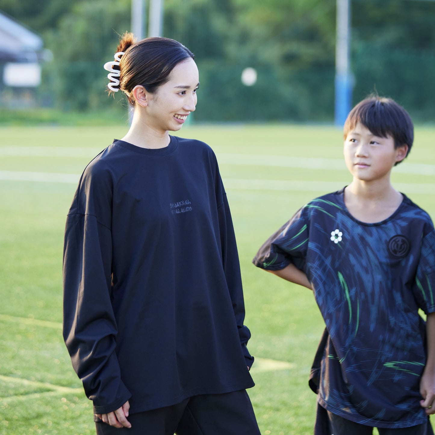 SMART DRY ソリッド長袖Tシャツ