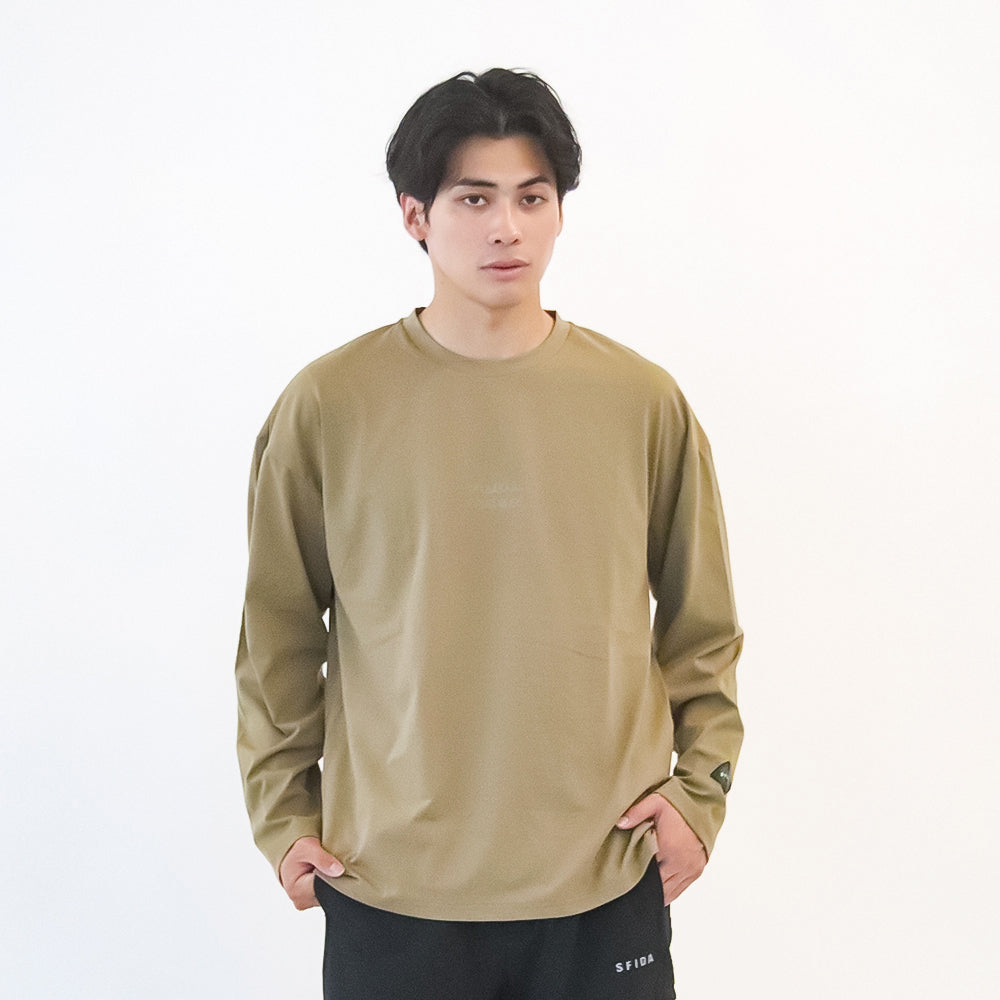SMART DRY ソリッド長袖Tシャツ