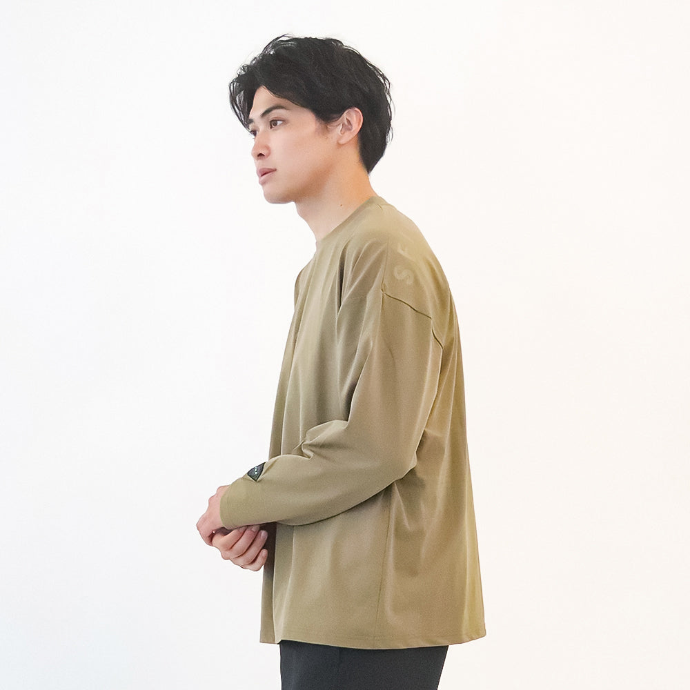 SMART DRY ソリッド長袖Tシャツ