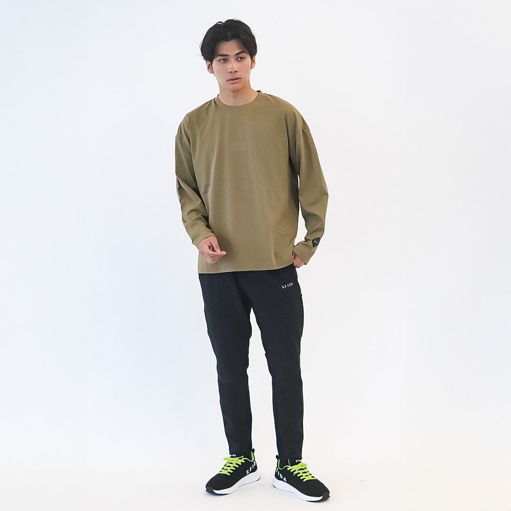 SMART DRY ソリッド長袖Tシャツ