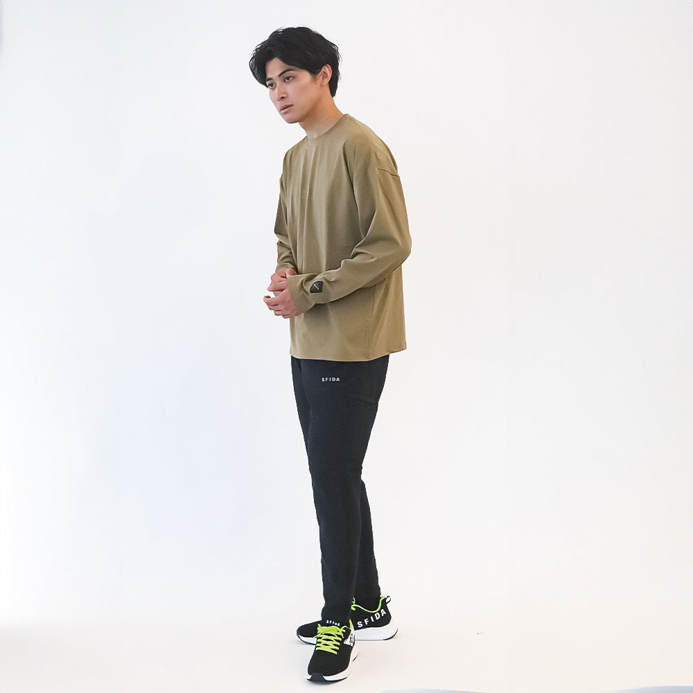 SMART DRY ソリッド長袖Tシャツ