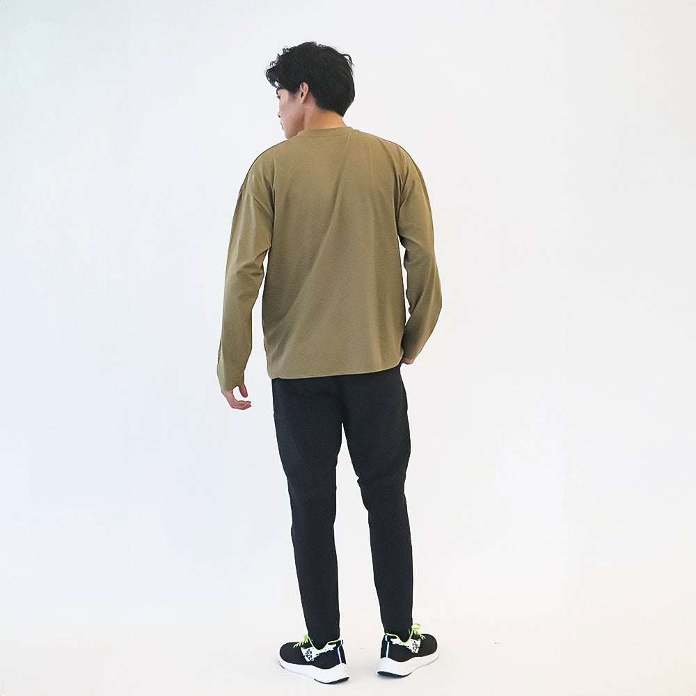 SMART DRY ソリッド長袖Tシャツ