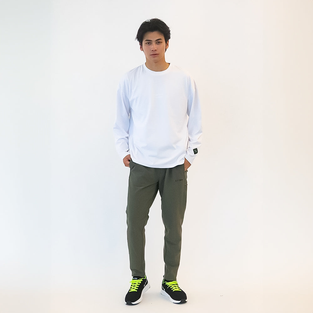 SMART DRY ソリッド長袖Tシャツ