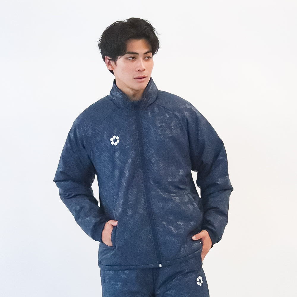 スフィーダ フットサル TEAMPres パデッドフルジップジャケット BP パデッドフルジップジャケット SA-24852｜sfida Online Store
