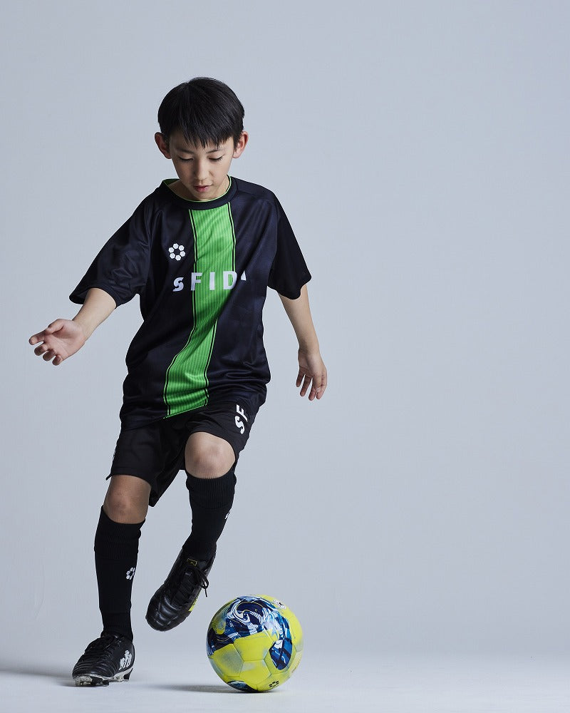 キッズ/ジュニア]プラクティスシャツ センターストライプJR SA-24X30JR