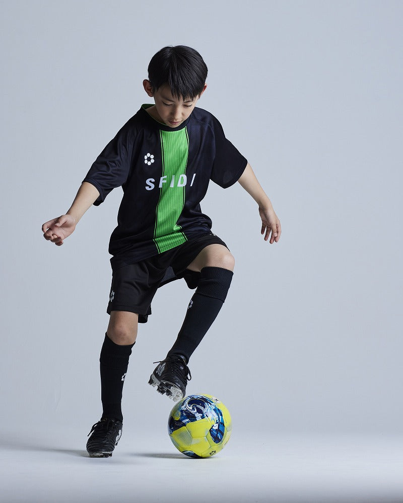 キッズ/ジュニア]プラクティスシャツ センターストライプJR SA-24X30JR