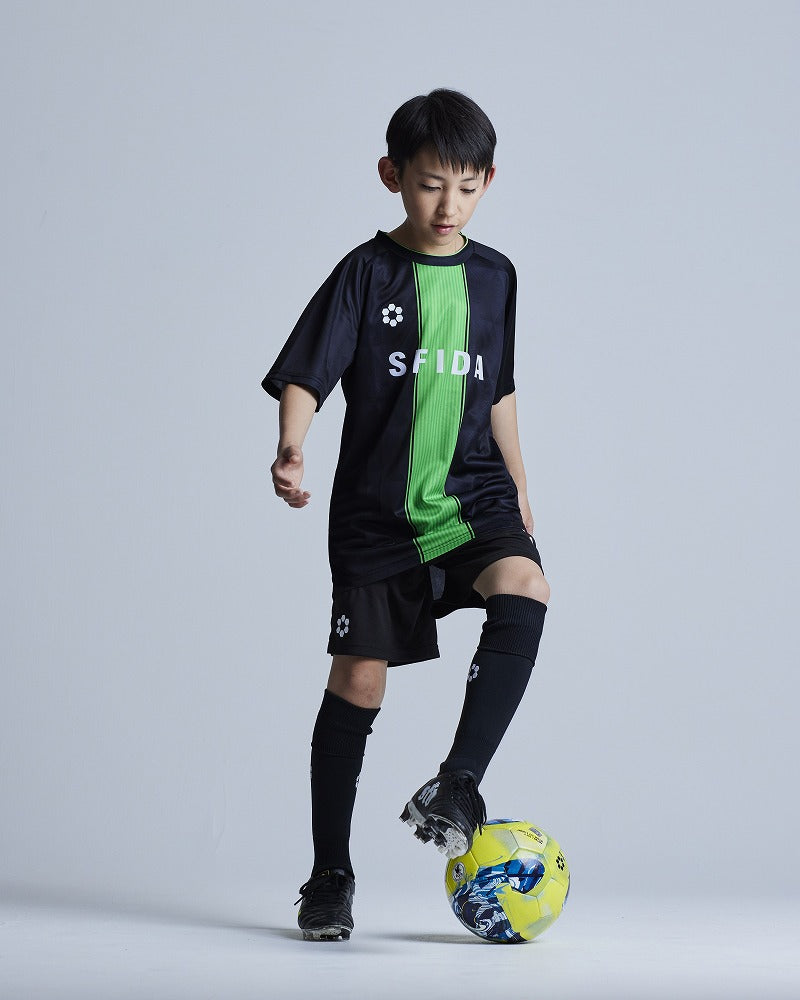 プラクティスシャツ キッズ/ジュニア]BPプラクティスシャツS/S LINE JR SA-21816JR