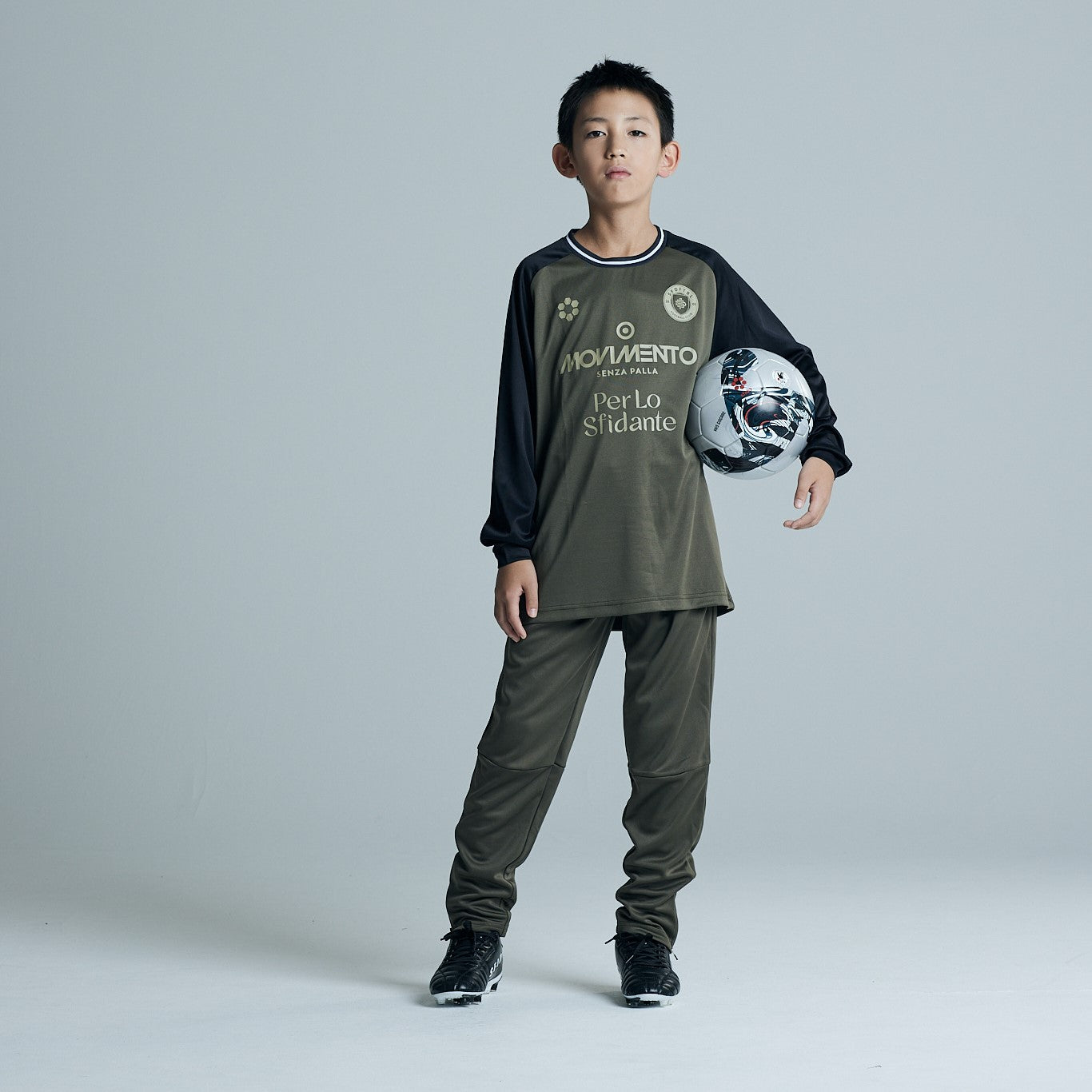 [キッズ/ジュニア]ニットロングパンツJR