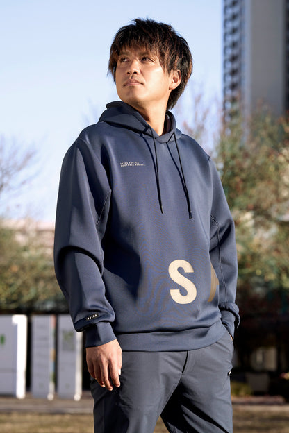 WARM PES スウェットフーディー