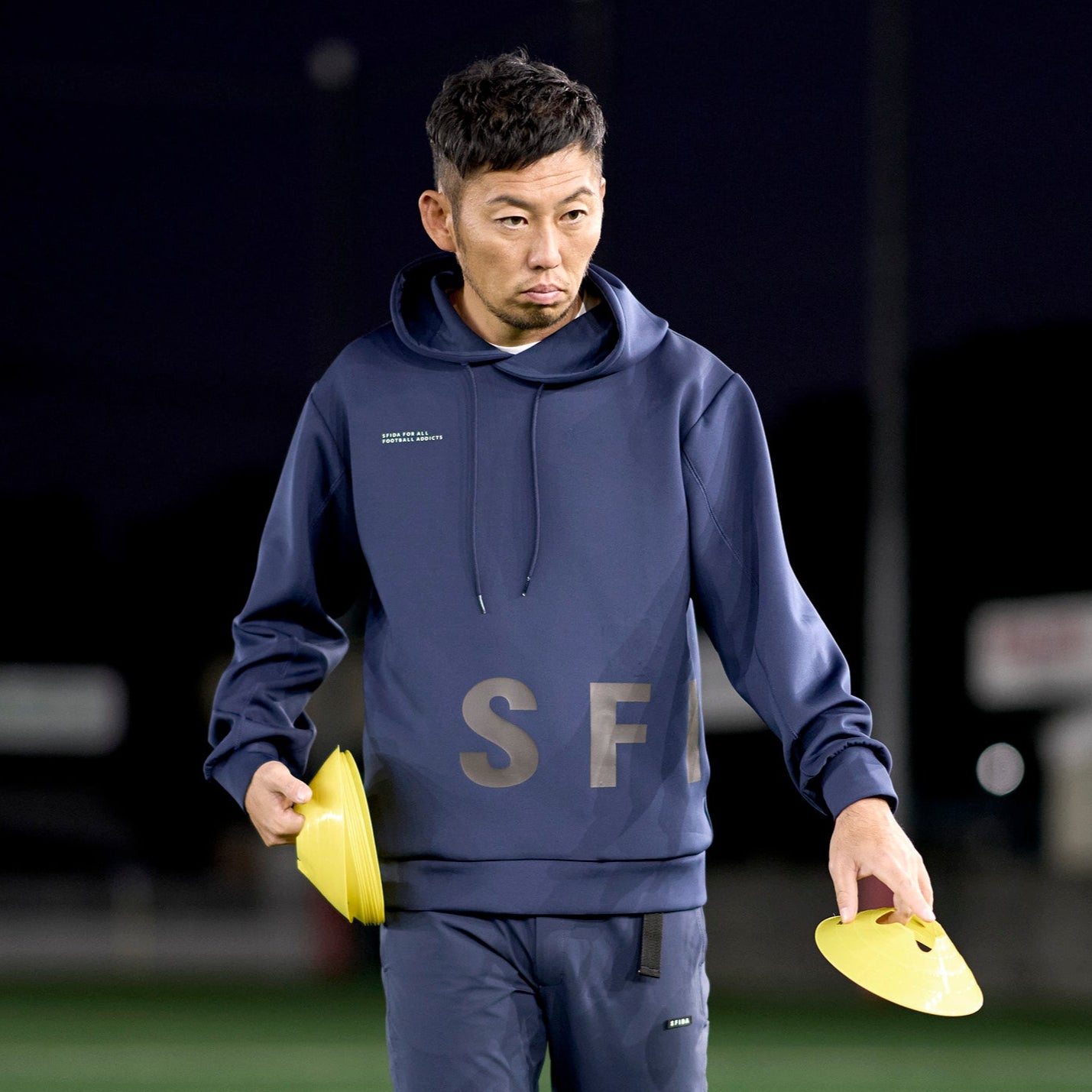 WARM PES スウェットフーディー