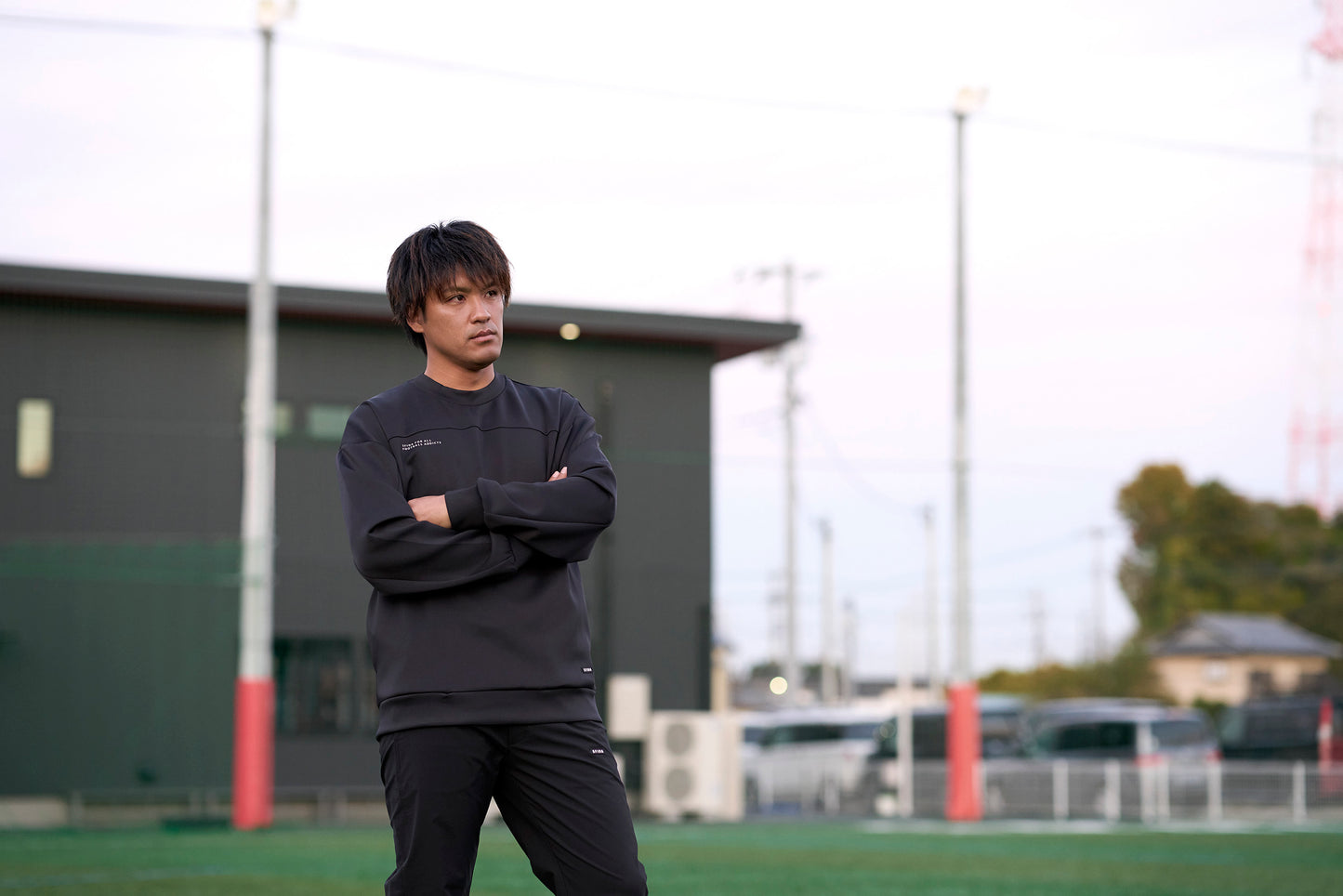 WARM PES スウェットクルー