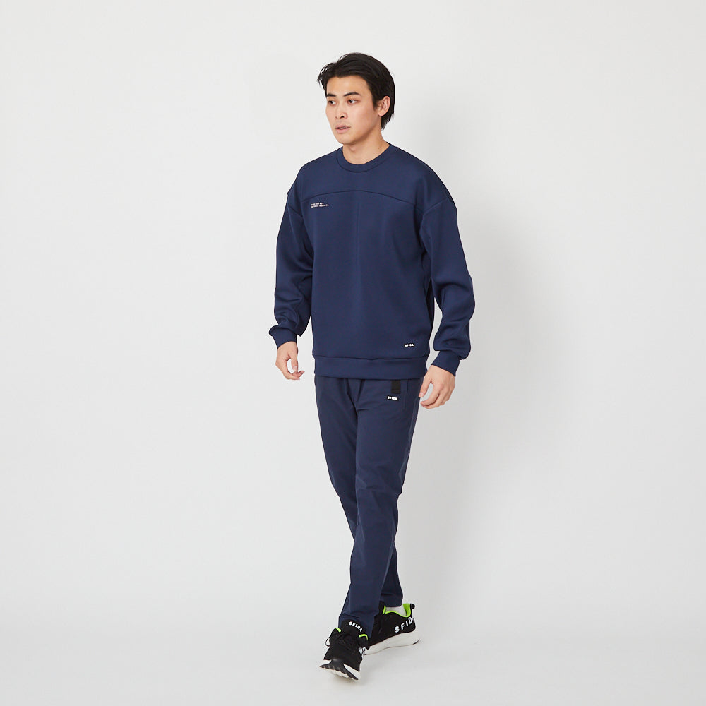 SFIDA スフィーダ フットサルウエア SA-25103 BLK WARM PES スウェットクルー M Black WARM PES スウェットクルー SA-25103 - SFIDA Online Store