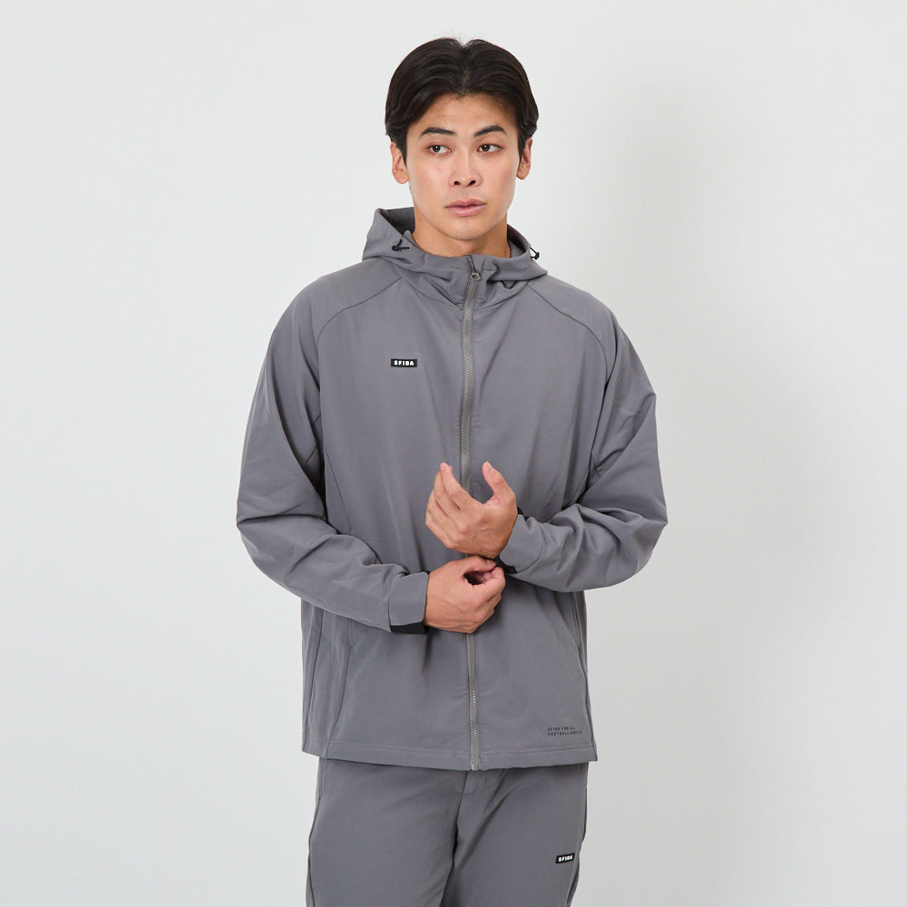 スフィーダ メンズ デュアルウォームジャケット サッカーウェア フットサルウェア トップス ブラック 黒 グレー 灰色 送料無料 Sfida SA25512 デュアルウォームジャケット｜SFIDA（スフィーダ） - SFIDA Online Store