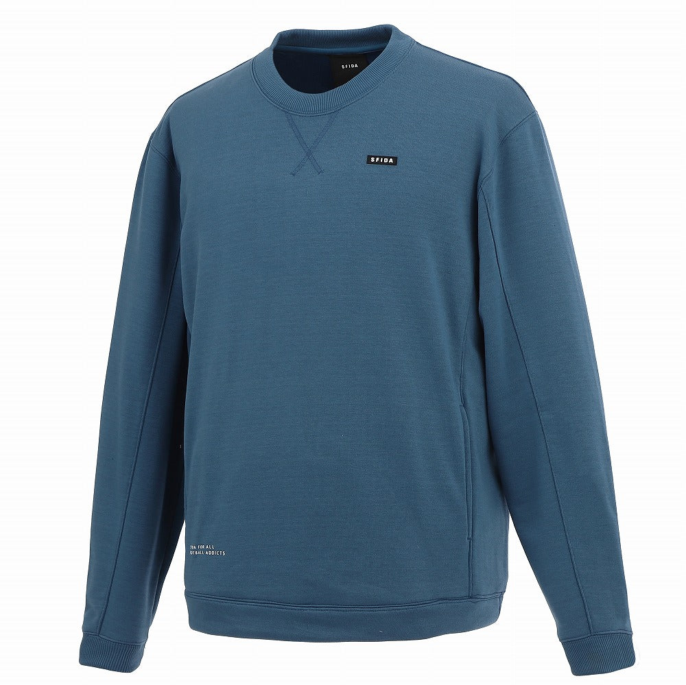 コットンライクスウェットクルーネックシャツ｜SFIDA（スフィーダ