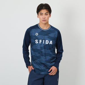 長袖プラクティスシャツ ｜SFIDA（スフィーダ）