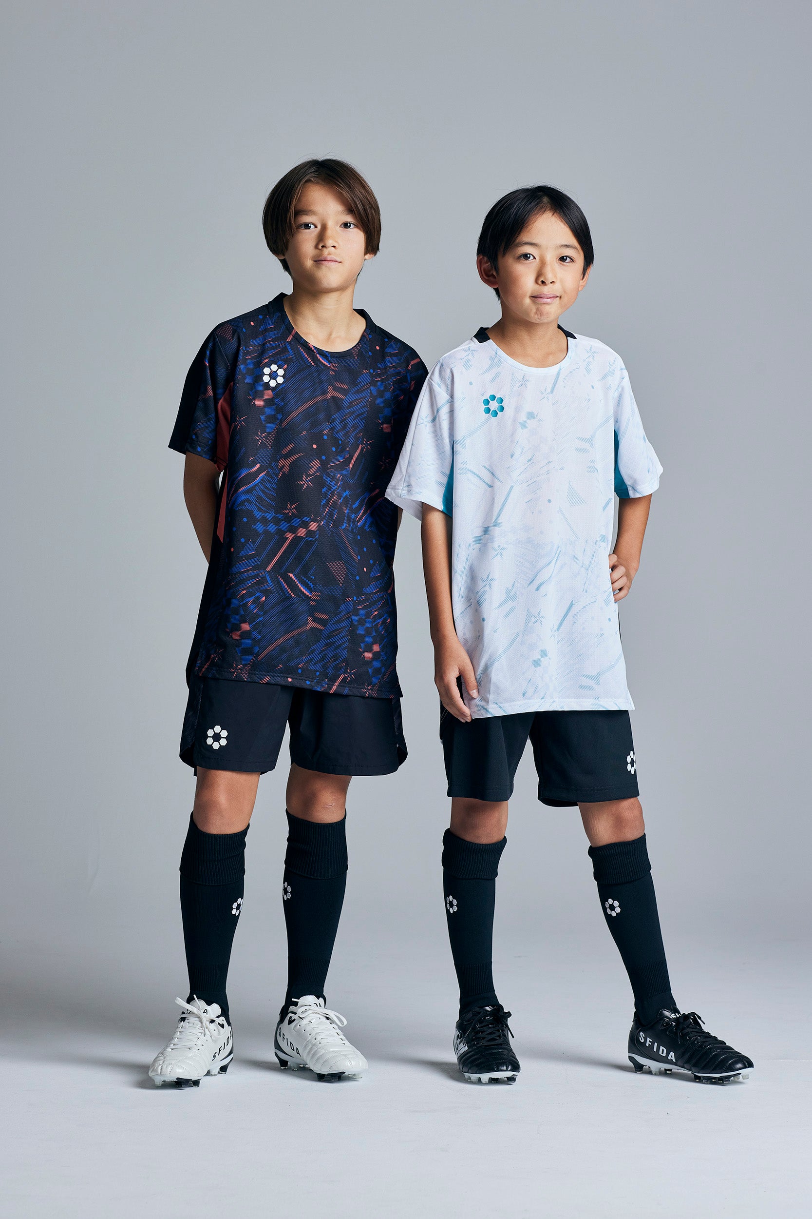 キッズ/ジュニア]Teampress プラクティスシャツS/S JR SA-24805JR