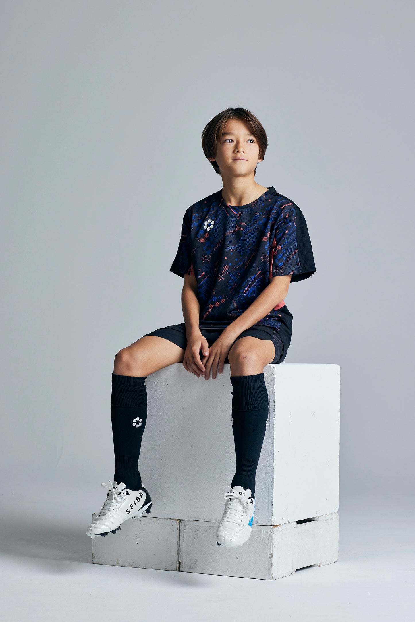 [キッズ/ジュニア]Teampress プラクティスシャツS/S