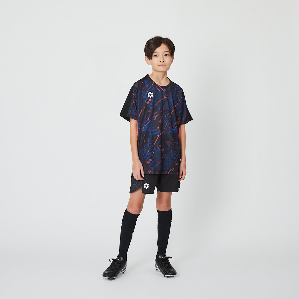 キッズ/ジュニア]Teampress プラクティスシャツS/S JR SA-24805JR