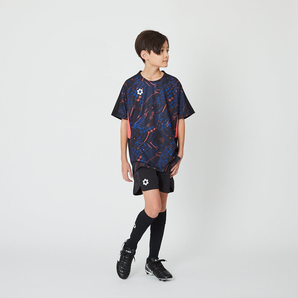 キッズ/ジュニア]Teampress プラクティスシャツS/S JR SA-24805JR