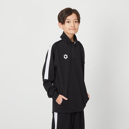 [キッズ/ジュニア]BP ウォームアップハーフジップトップ JR