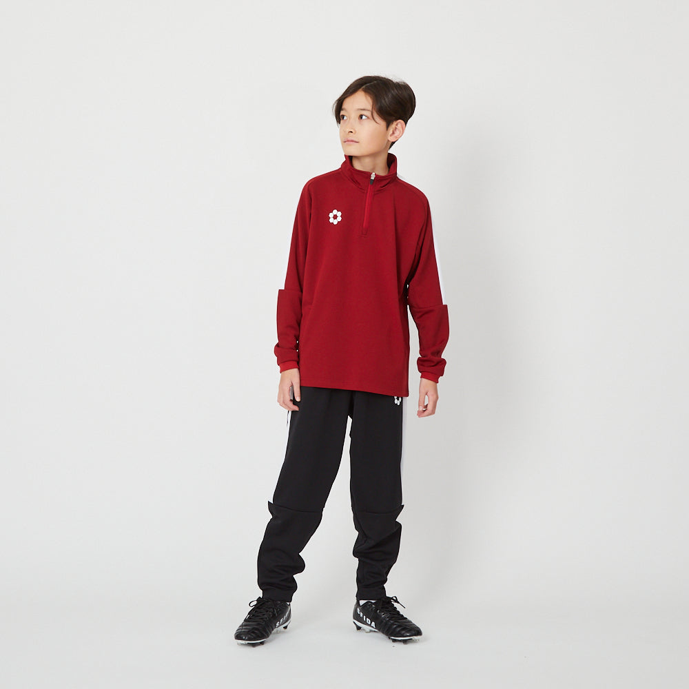 [キッズ/ジュニア]BP ウォームアップハーフジップトップ JR