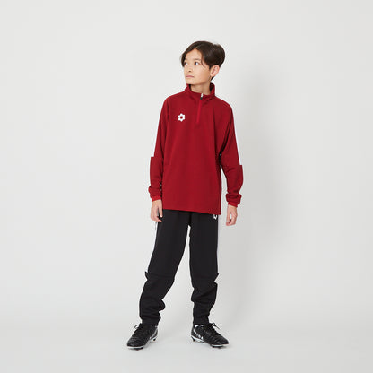 [キッズ/ジュニア]BP ウォームアップハーフジップトップ JR