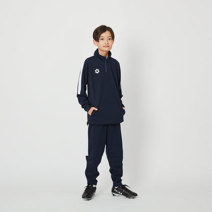 [キッズ/ジュニア]BP ウォームアップハーフジップトップ JR
