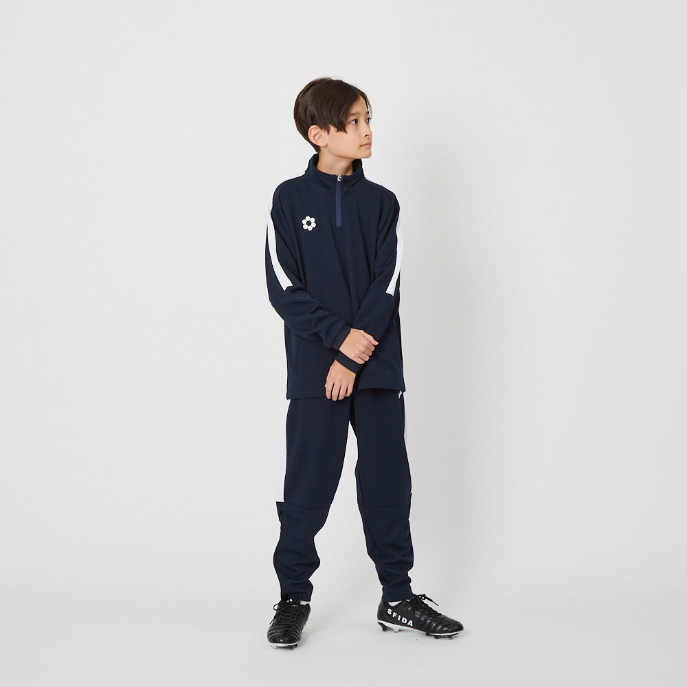 [キッズ/ジュニア]BP ウォームアップハーフジップトップ JR