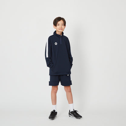 [キッズ/ジュニア]BP ウォームアップハーフジップトップ JR