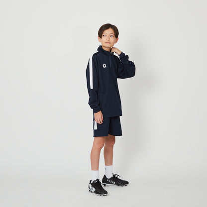 [キッズ/ジュニア]BP ウォームアップハーフジップトップ JR