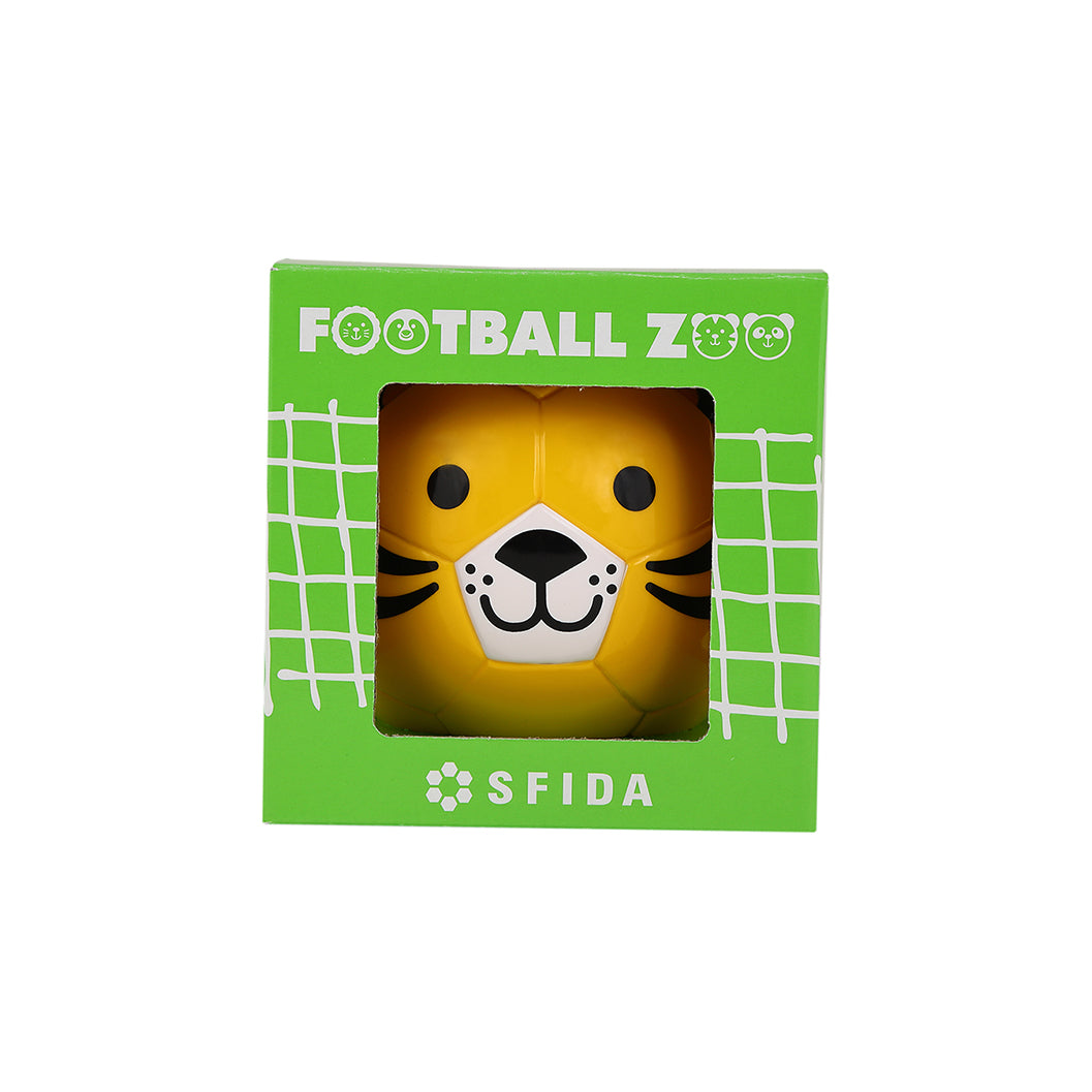 幼児用ボール】FOOTBALL ZOO AIRLESS トラ SB-25ZA01｜sfida