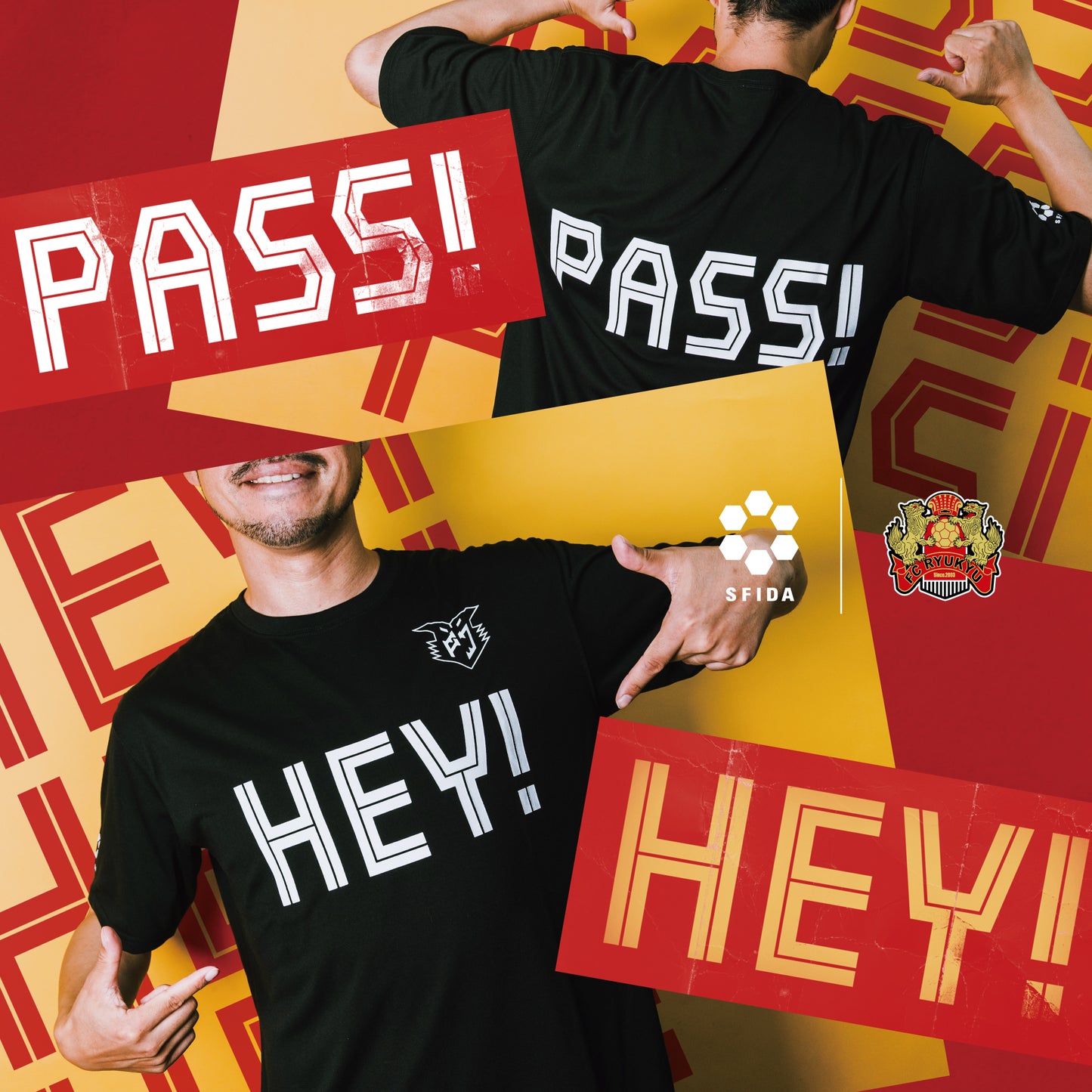 FC RYUKYU SFIDA SPECIAL MATCH ’24 Tシャツ  HEY!PASS!