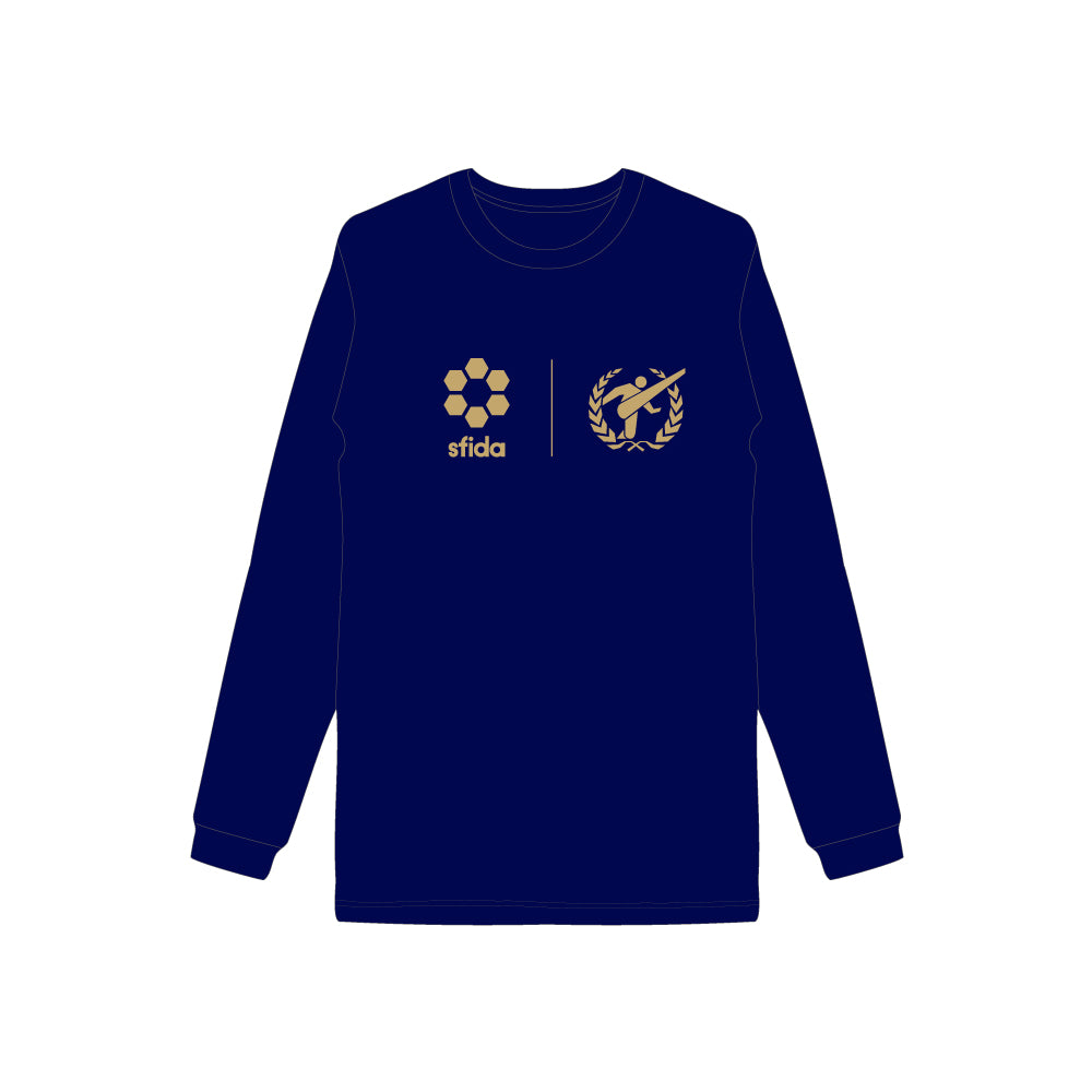 【SFIDA】長袖プラクティスTシャツ（高校サッカー選手権記念）