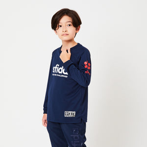 【OUTLET】[キッズ/ジュニア] Challenger プラクティスシャツL/S SA-22511JR