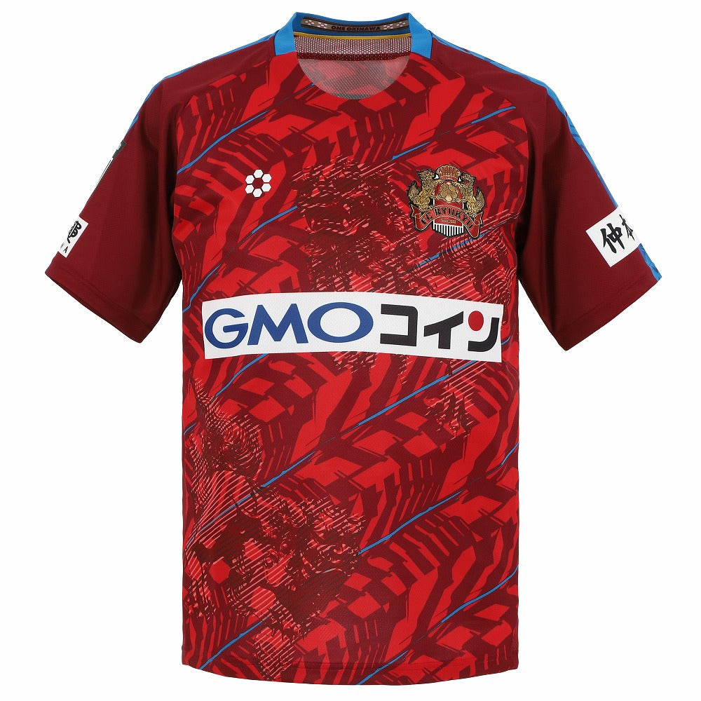 【ナンバーあり／ジュニアサイズ】オーセンティック FC琉球2023 1st半袖ユニフォーム