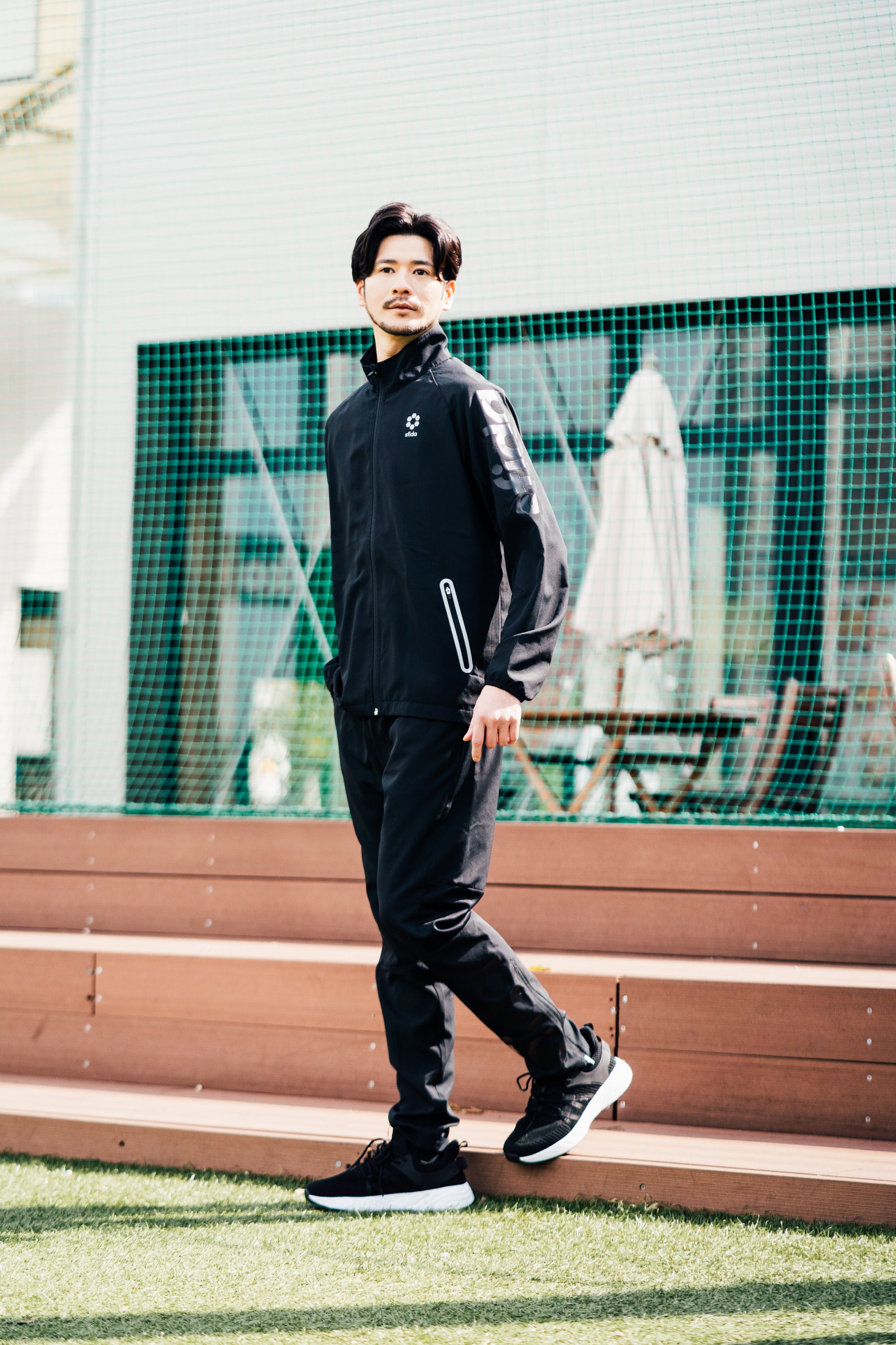 SEA TAFFETA TRACK JACKET シー　タフタトラックジャケット SEA TAFFETA TRACK JACKET