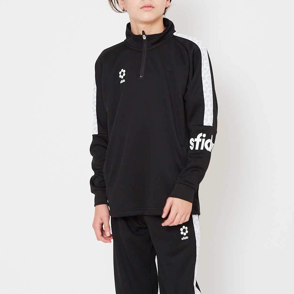 [キッズ/ジュニア]BPウォームアップハーフジップトップ JR SA-21813JR